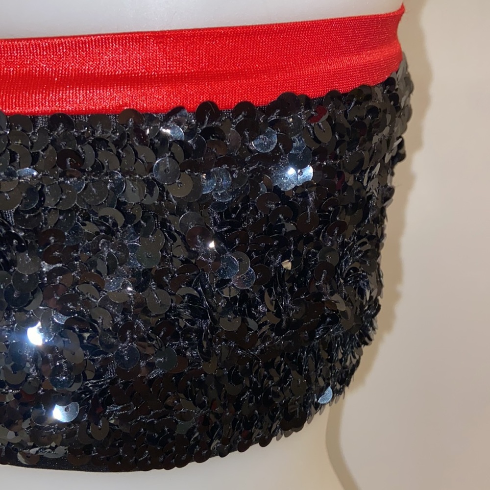 Black & Red Sequin Set - Picture 9 of 10